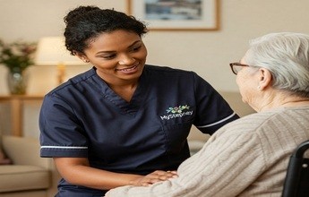 Caregiver providing respite